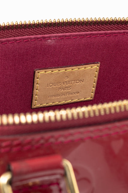 Louis Vuitton Alma PM Indian Rose Monogram Vernis Tote