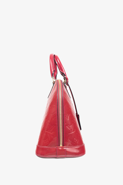 Louis Vuitton Alma PM Indian Rose Monogram Vernis Tote