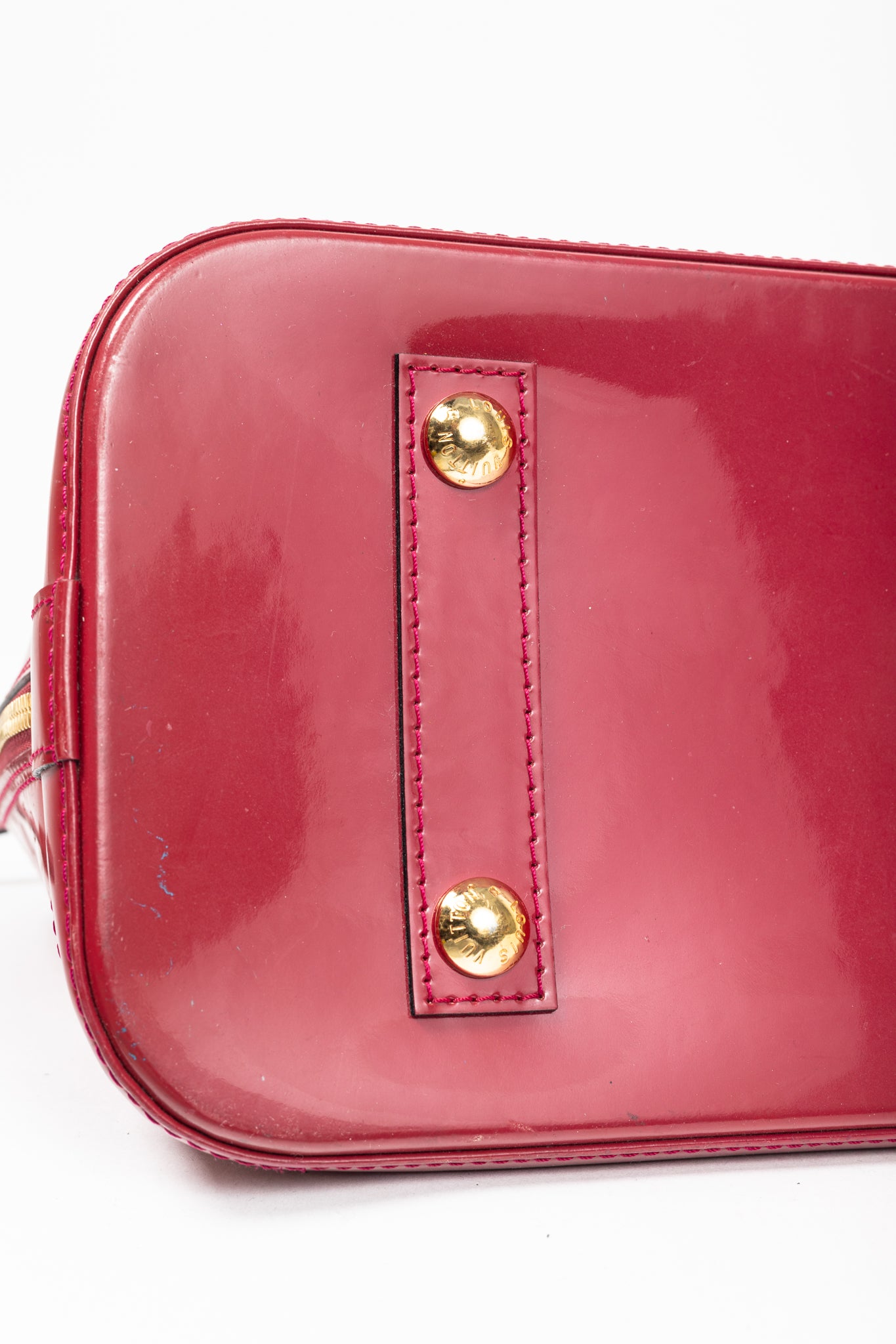 Louis Vuitton Alma PM Indian Rose Monogram Vernis Tote