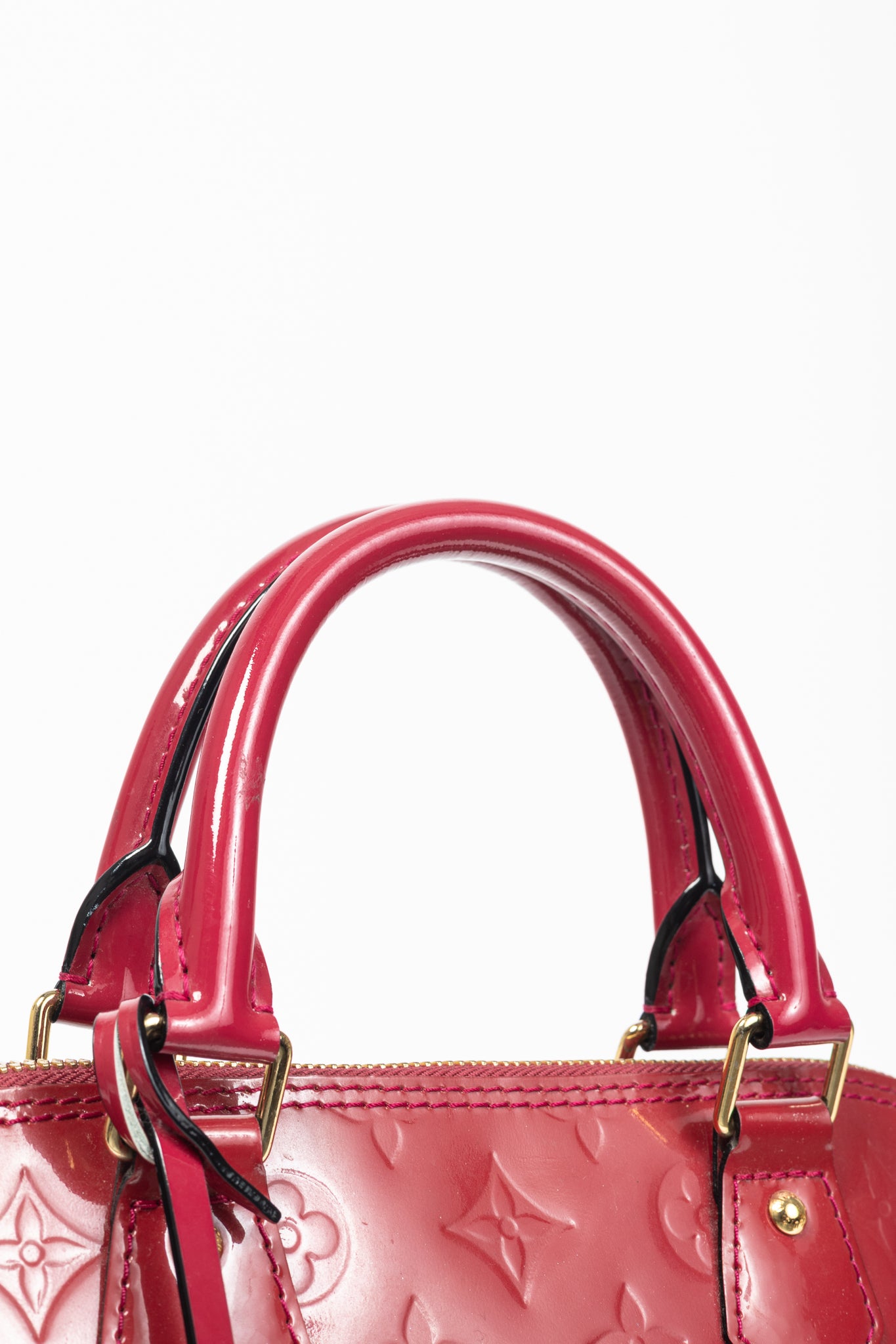 Louis Vuitton Alma PM Indian Rose Monogram Vernis Tote