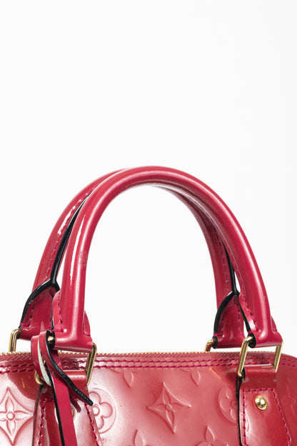 Louis Vuitton Alma PM Indian Rose Monogram Vernis Tote