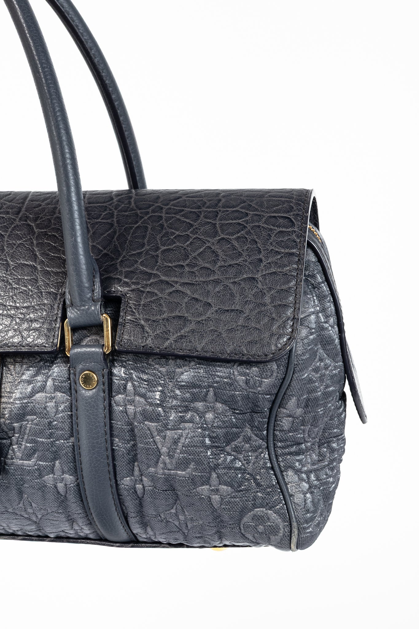Louis Vuitton AW/10 Beaute Gris Monogram Volupte Handbag