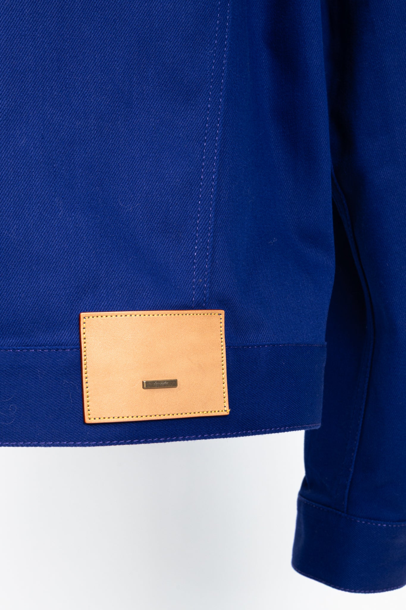 Louis Vuitton Staples Edition DNA Denim Cobalt Blue Jacket