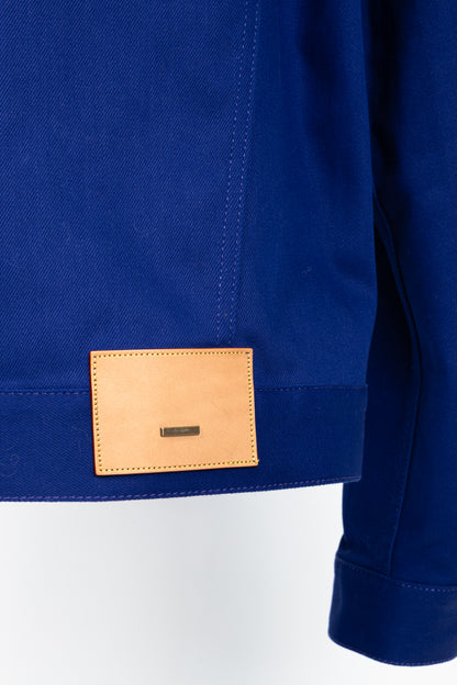 Louis Vuitton Staples Edition DNA Denim Cobalt Blue Jacket