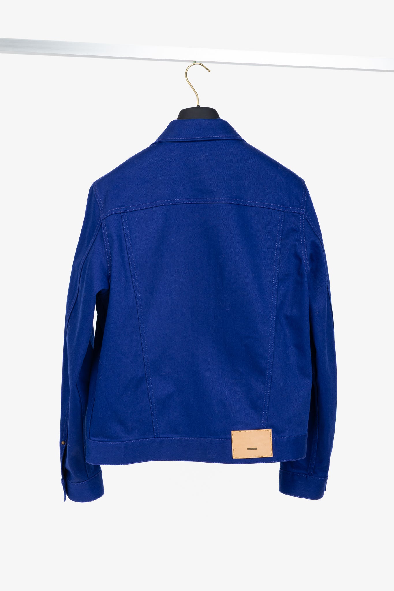 Louis Vuitton Staples Edition DNA Denim Cobalt Blue Jacket