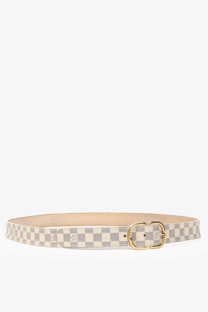 Louis Vuitton Damier Azur Canvas Mini Belt