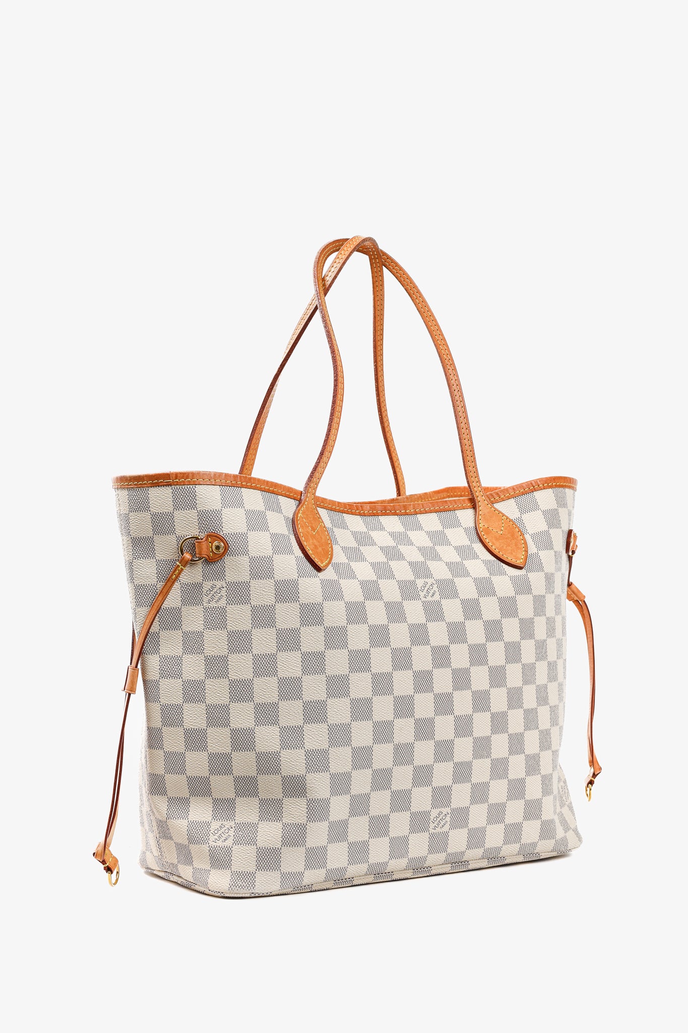 Louis Vuitton Neverfull MM Damier Azur Canvas Tote