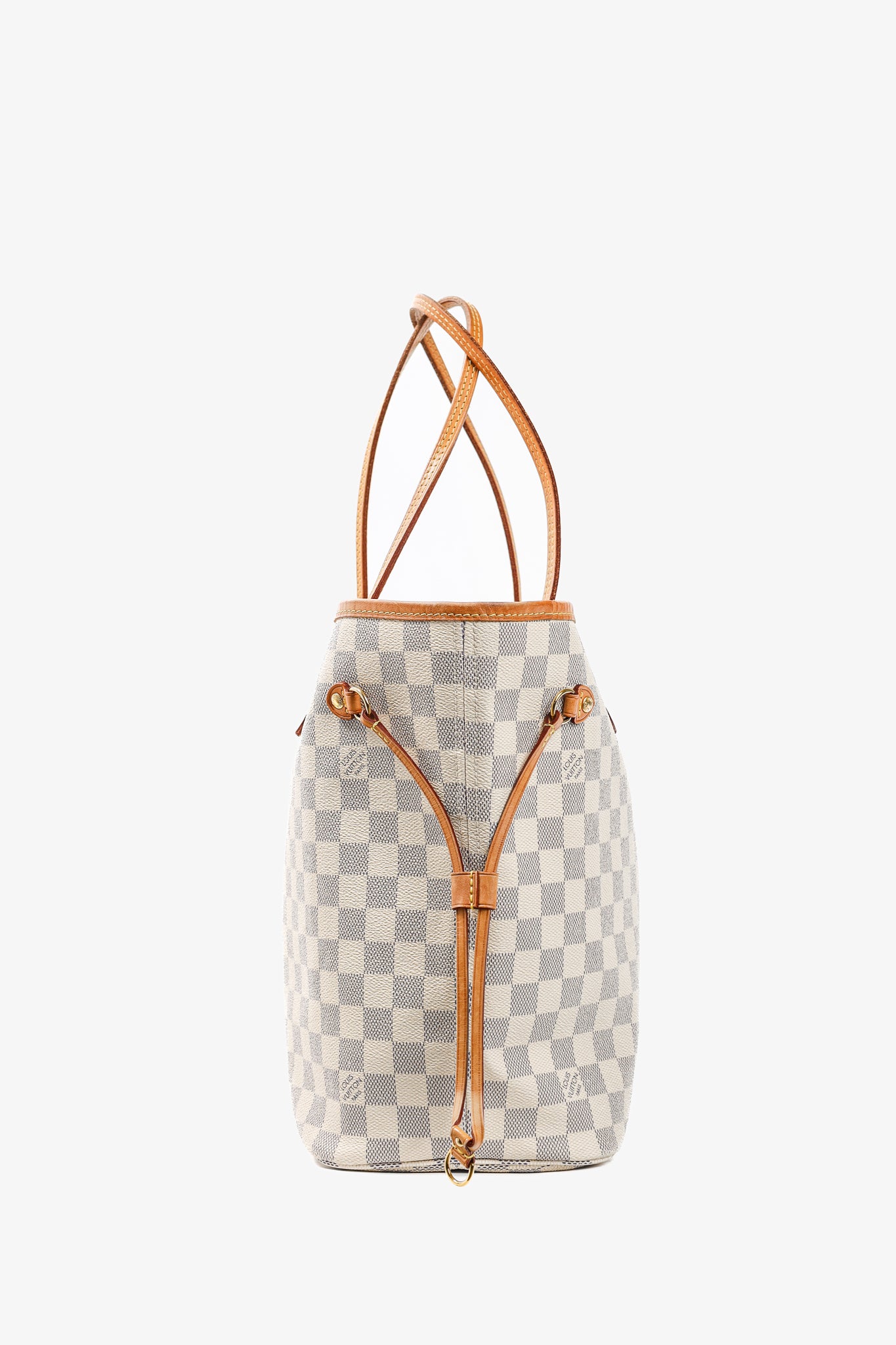 Louis Vuitton Neverfull MM Damier Azur Canvas Tote