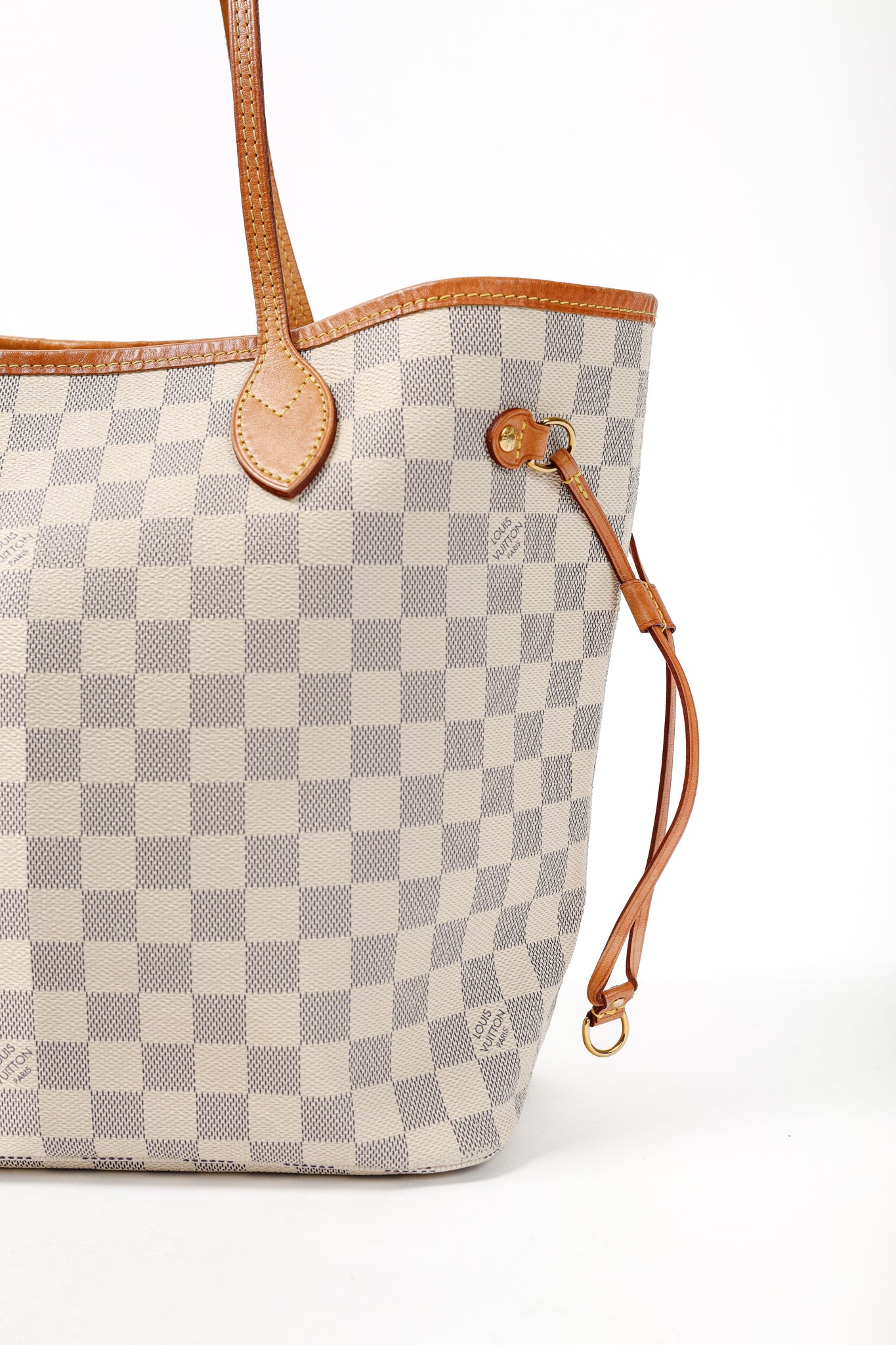 Louis Vuitton Neverfull MM Damier Azur Canvas Tote