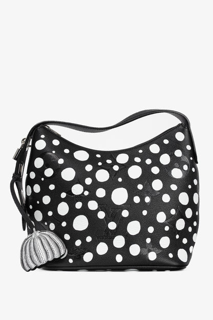Louis Vuitton x Yayoi Kusama Marshmallow PM Black & White Infinity Dots Monogram Empreinte Handbag