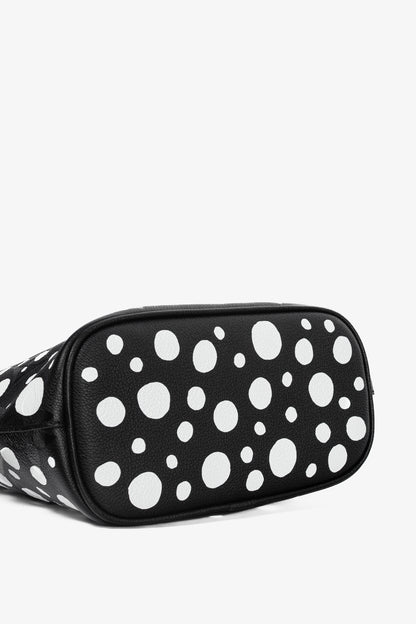 Louis Vuitton x Yayoi Kusama Marshmallow PM Black & White Infinity Dots Monogram Empreinte Handbag