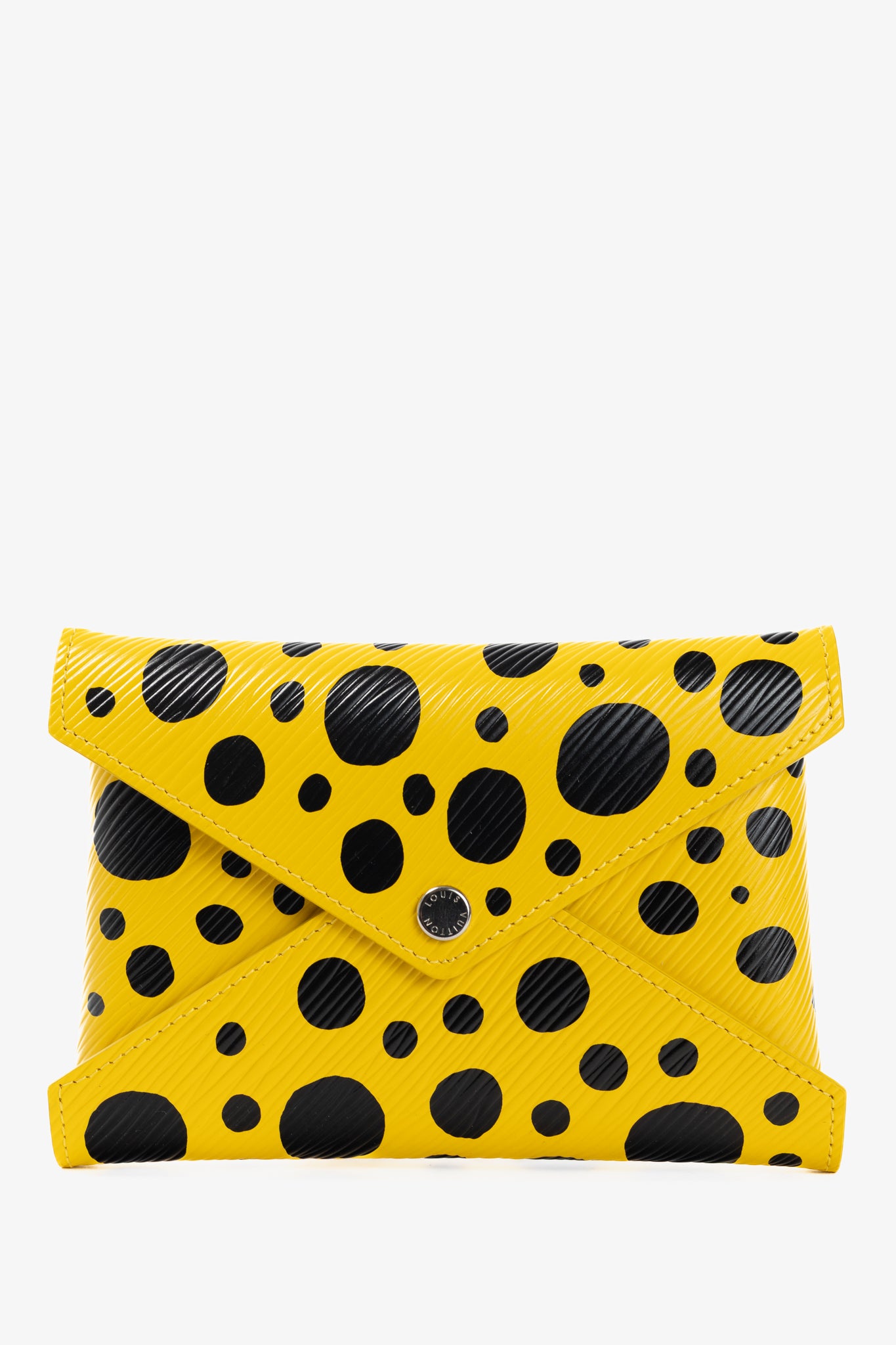 Louis Vuitton x Yayoi Kusama Kirigami Yellow Epi Dotted Pochette