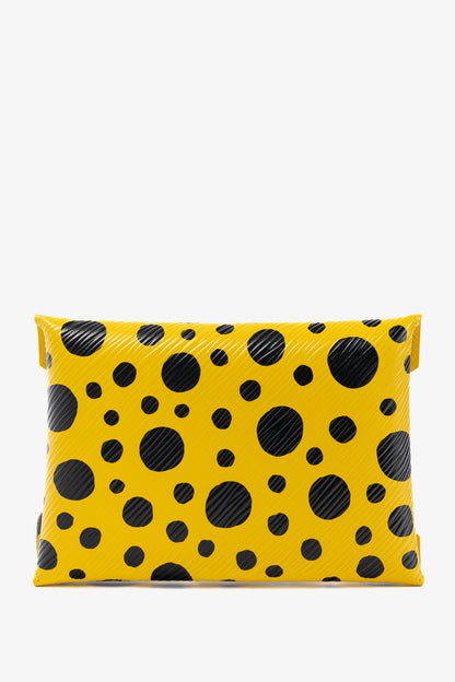 Louis Vuitton x Yayoi Kusama Kirigami Yellow Epi Dotted Pochette
