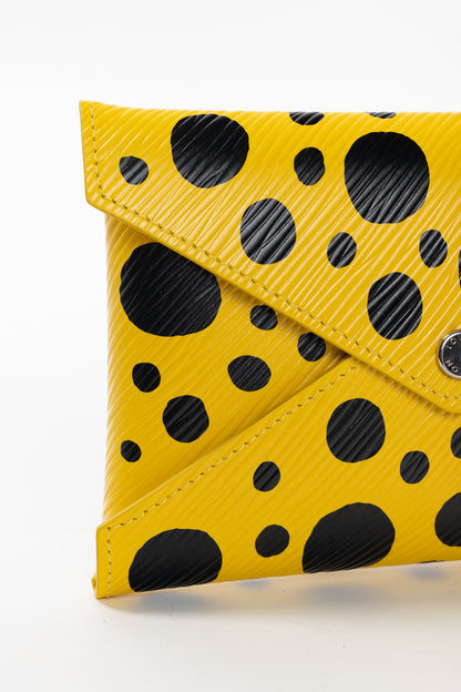 Louis Vuitton x Yayoi Kusama Kirigami Yellow Epi Dotted Pochette