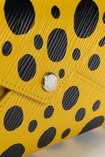 Louis Vuitton x Yayoi Kusama Kirigami Yellow Epi Dotted Pochette