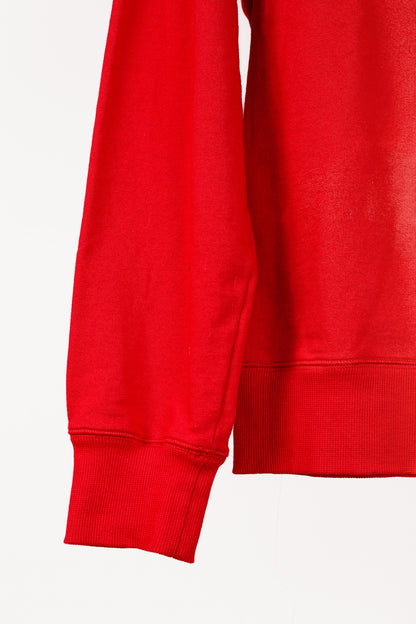 Louis Vuitton x Supreme Red Arc Logo Crewneck Sweatshirt