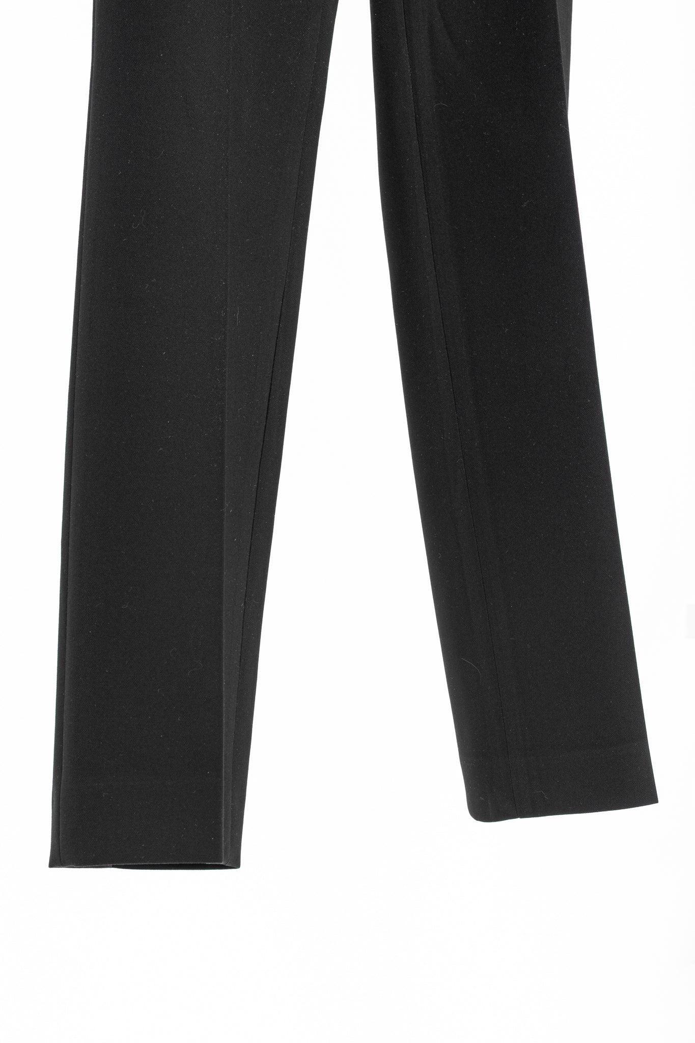 Luisa Cerano Black Pull-On Crepe Pants