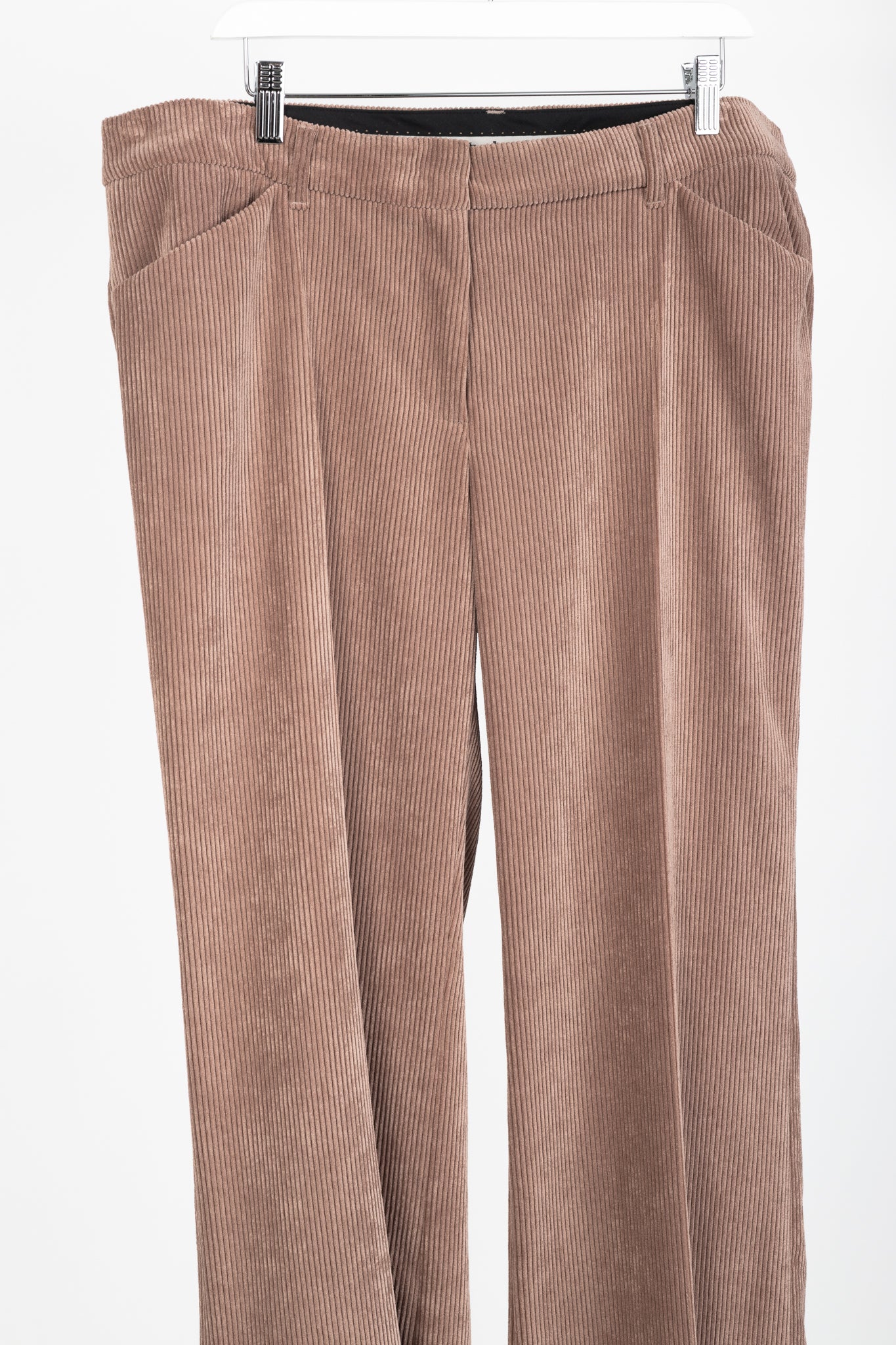 Luisa Cerano Pink Corduroy Bootcut Pants