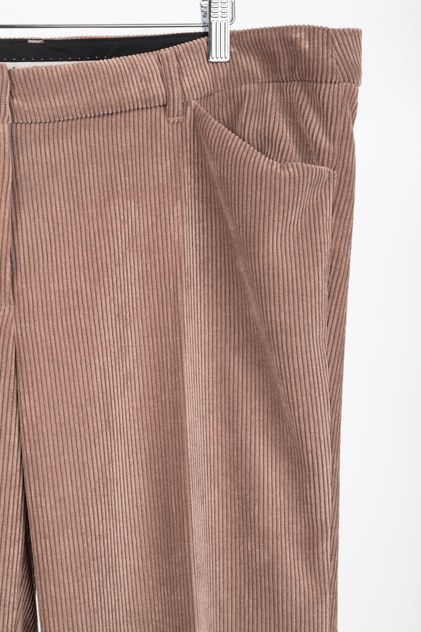 Luisa Cerano Pink Corduroy Bootcut Pants