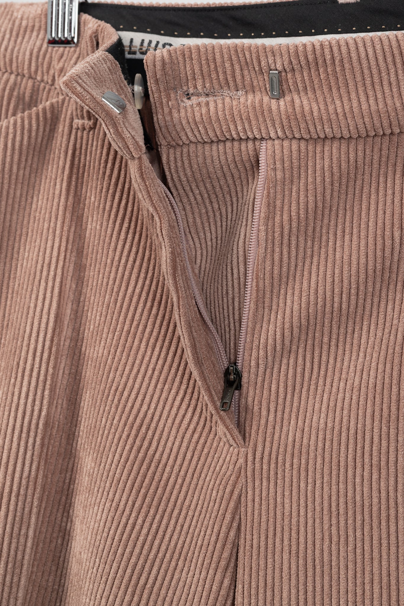 Luisa Cerano Pink Corduroy Bootcut Pants