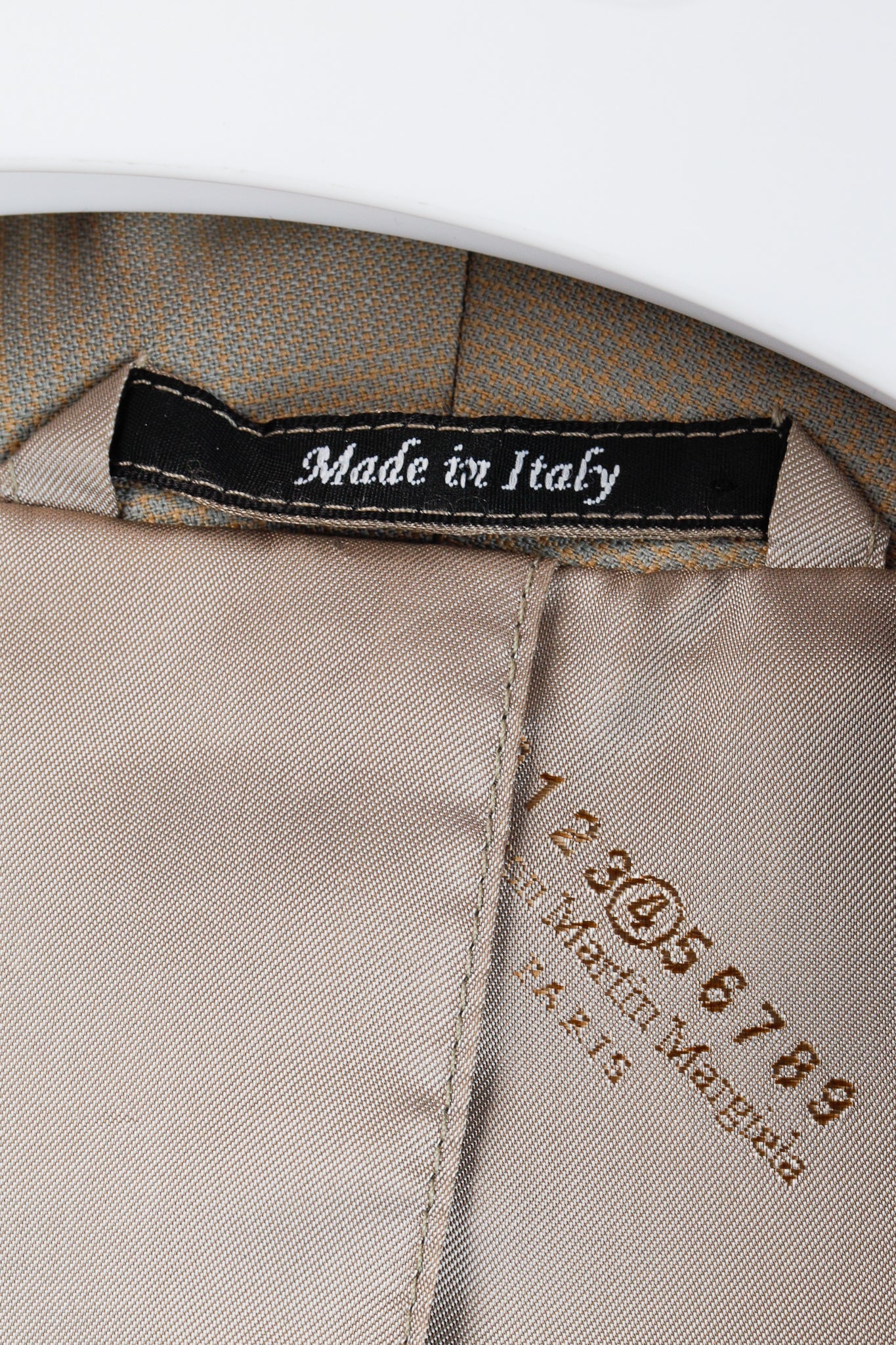 Maison Martin Margiela Resort 2013 Gold Sequin Shawl-Collar Blazer
