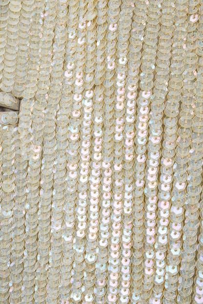 Maison Martin Margiela Resort 2013 Gold Sequin Shawl-Collar Blazer