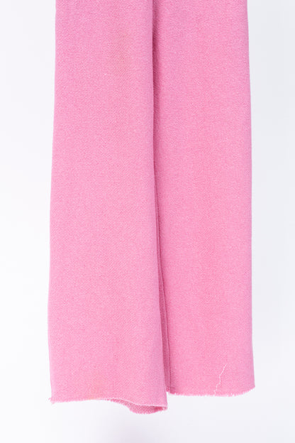 Maje Rose Cotton-Tweed Braided-Trim Wide-Leg Pant Suit