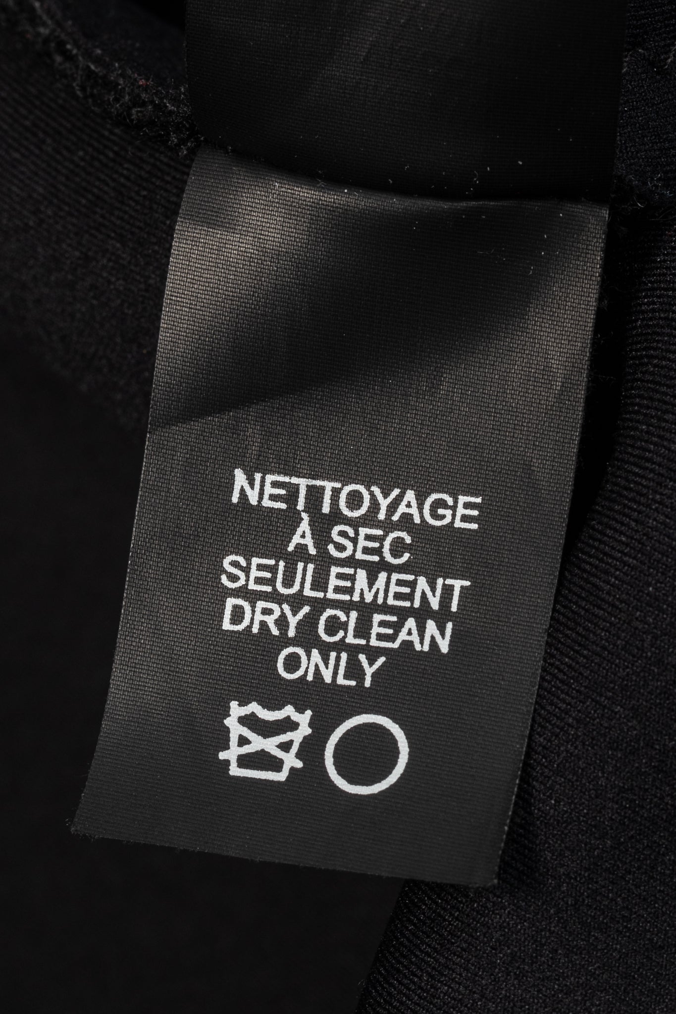 Marie Saint Pierre Black Boiled-Wool Blazer
