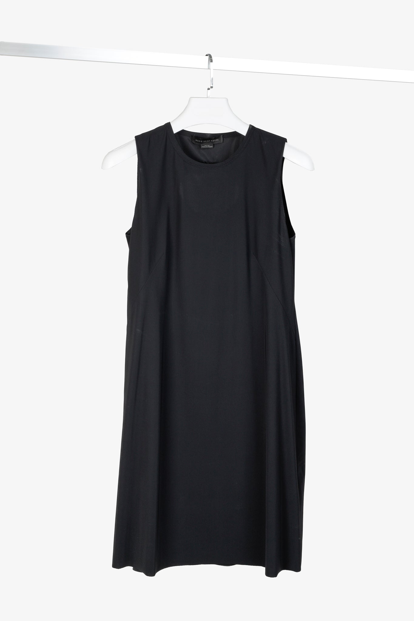 Marie Saint Pierre Black Cut-Out Back Dress