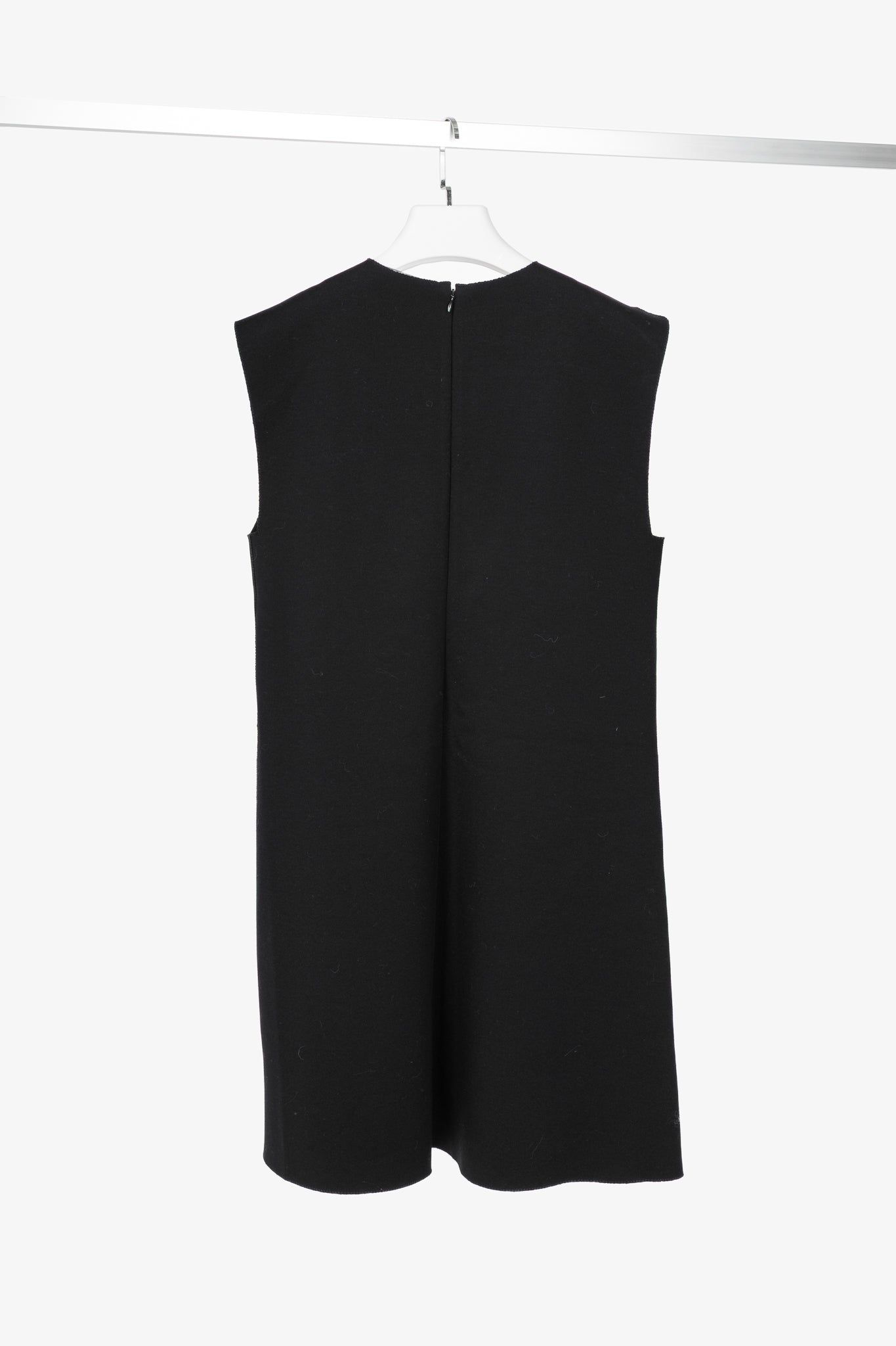Marie Saint Pierre Black & White Double-Jersey Mini Dress