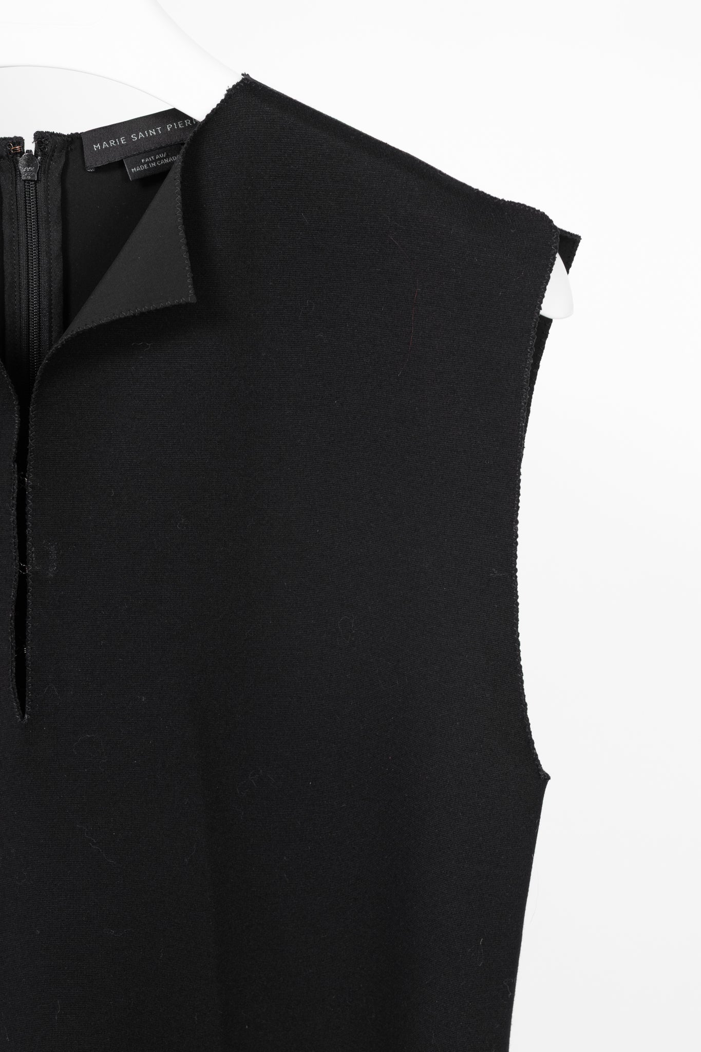 Marie Saint Pierre Black & White Double-Jersey Mini Dress