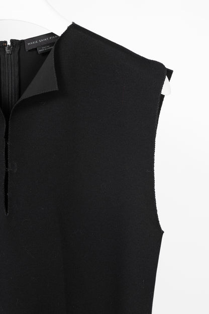 Marie Saint Pierre Black & White Double-Jersey Mini Dress