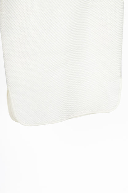 Marie Saint Pierre Westbury Chantilly & Bone Honeycomb Scuba Pencil Skirt