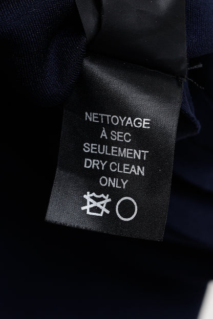 Marie Saint Pierre Navy Scuba Minimalist Dress