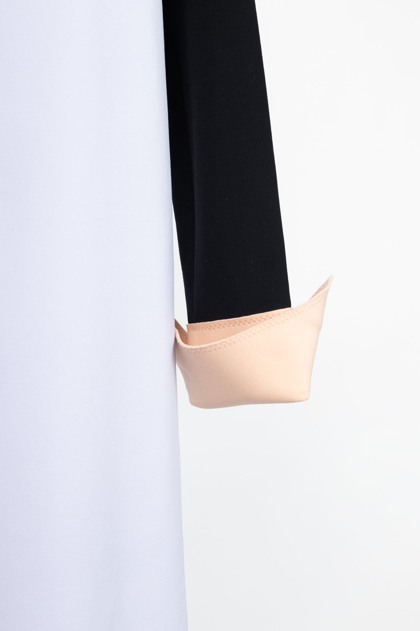 Marie Saint Pierre Lilac Colourblock Fine-Scuba Dress