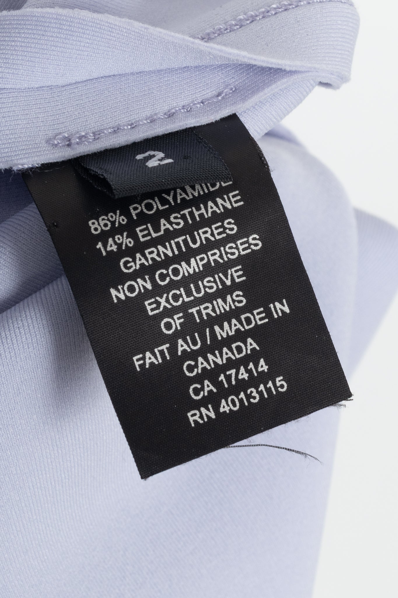Marie Saint Pierre Lilac Colourblock Fine-Scuba Dress