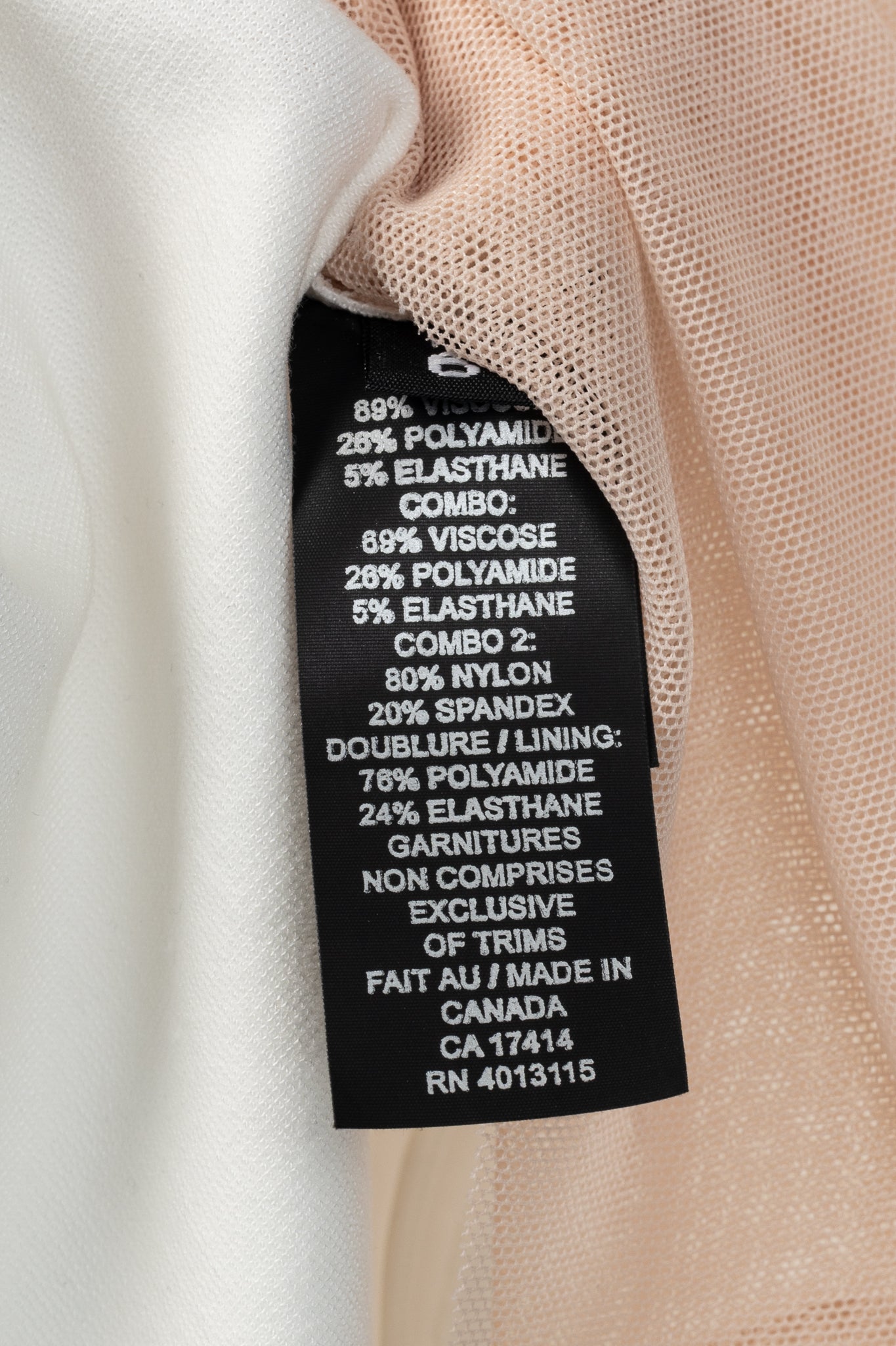Marie Saint Pierre Nusar White Jersey Mesh-Trim Short-Sleeve Jacket