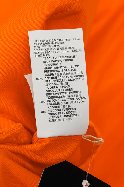 Marni SS/12 Orange Cotton Double-Breasted Blazer
