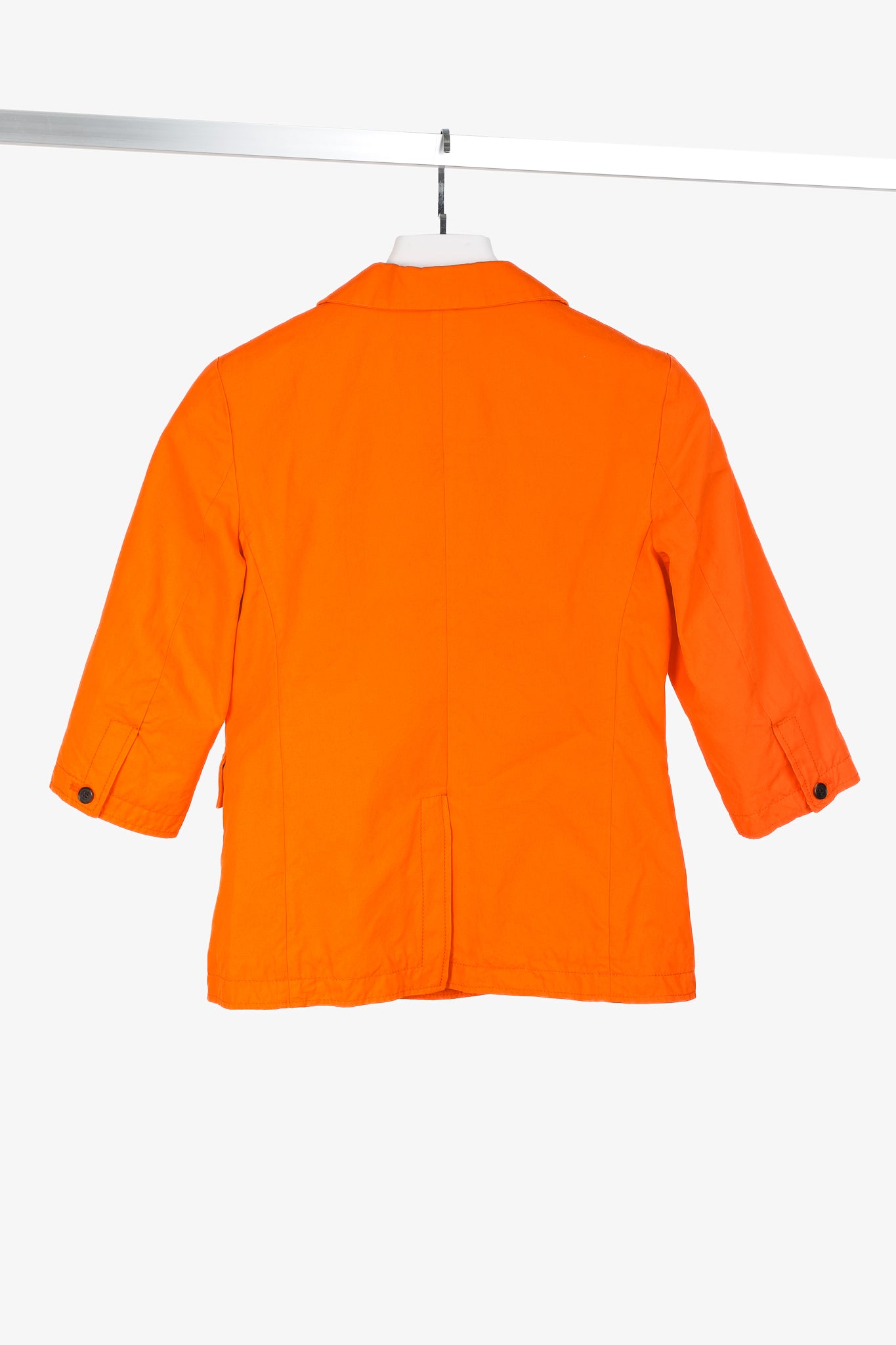 Marni SS/12 Orange Cotton Double-Breasted Blazer