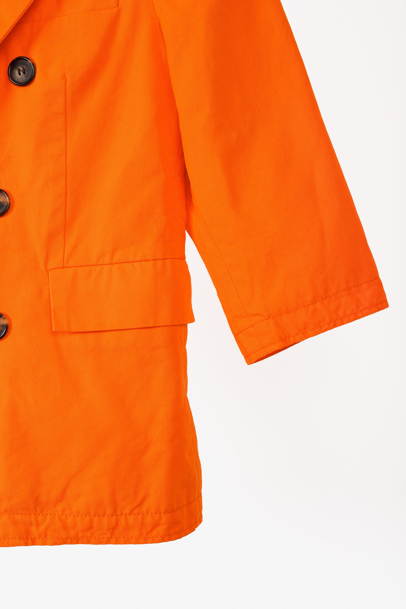 Marni SS/12 Orange Cotton Double-Breasted Blazer