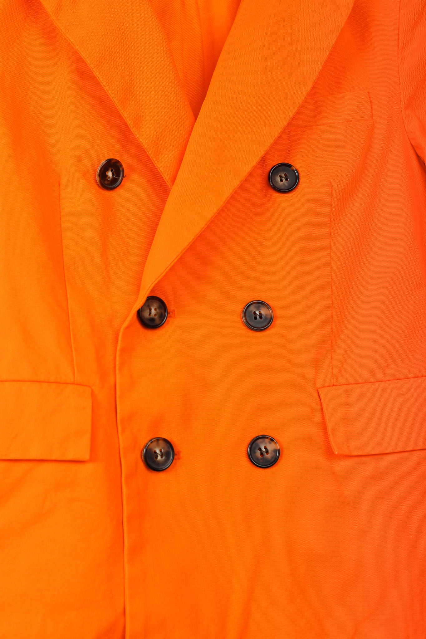 Marni SS/12 Orange Cotton Double-Breasted Blazer