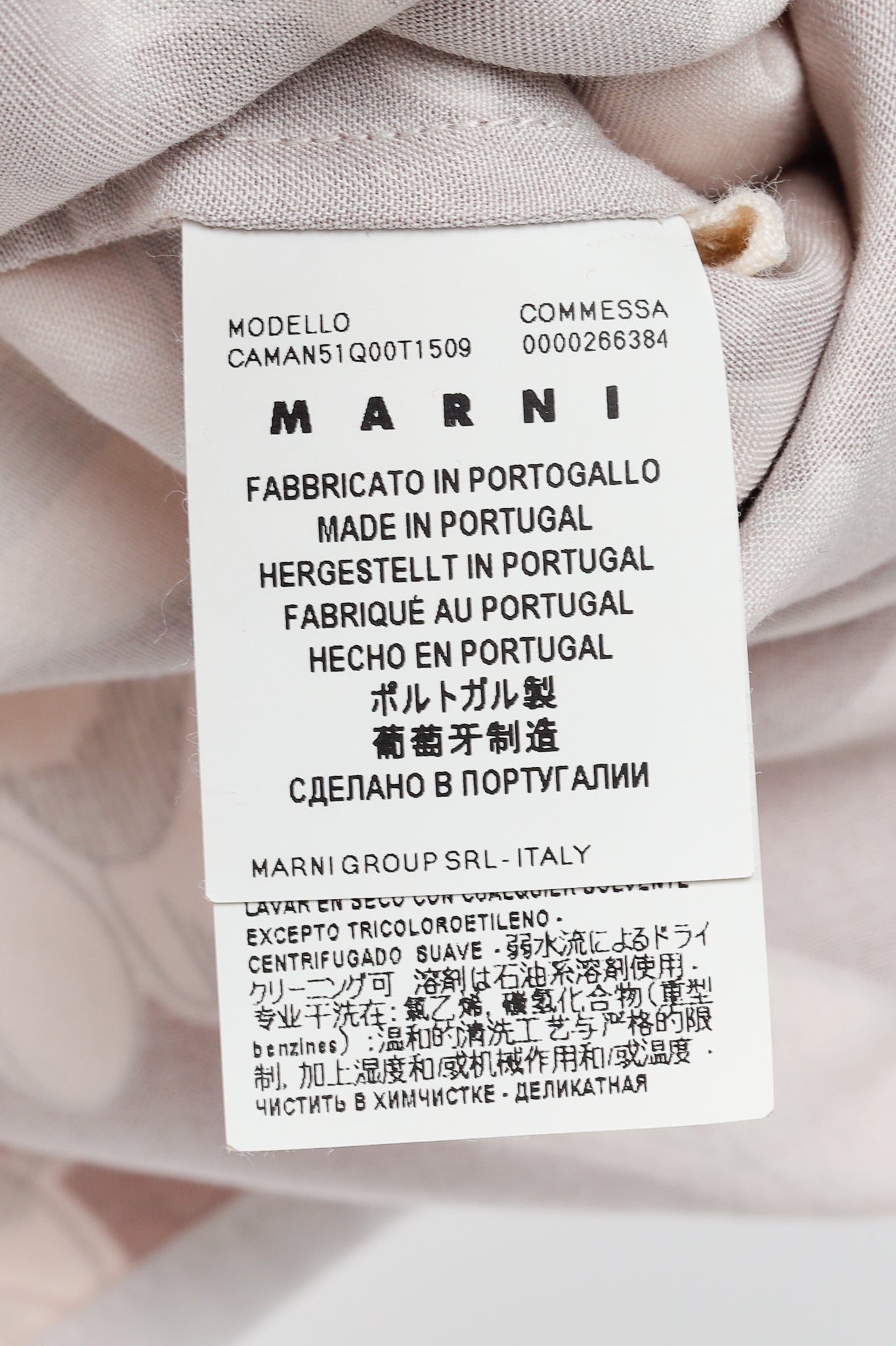 Marni Mauve Cotton & Silk Floral-Print Asymmetrical Top