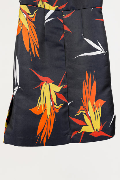 Marni Resort 2015 Light Navy Kapfu-Jacquard Sleeveless Dress
