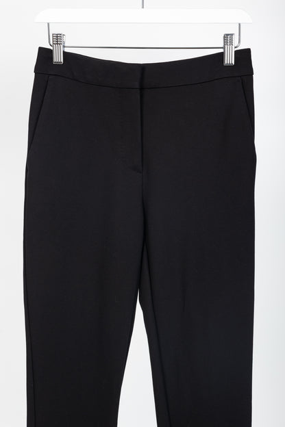 Max Mara Black Ponte Skinny-Cut Pants