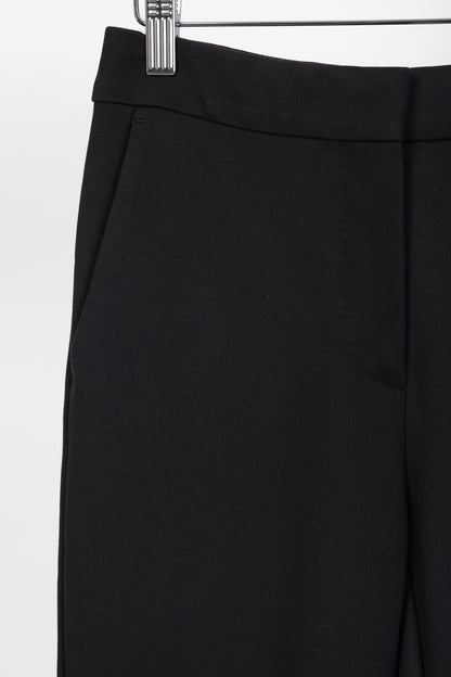 Max Mara Black Ponte Skinny-Cut Pants
