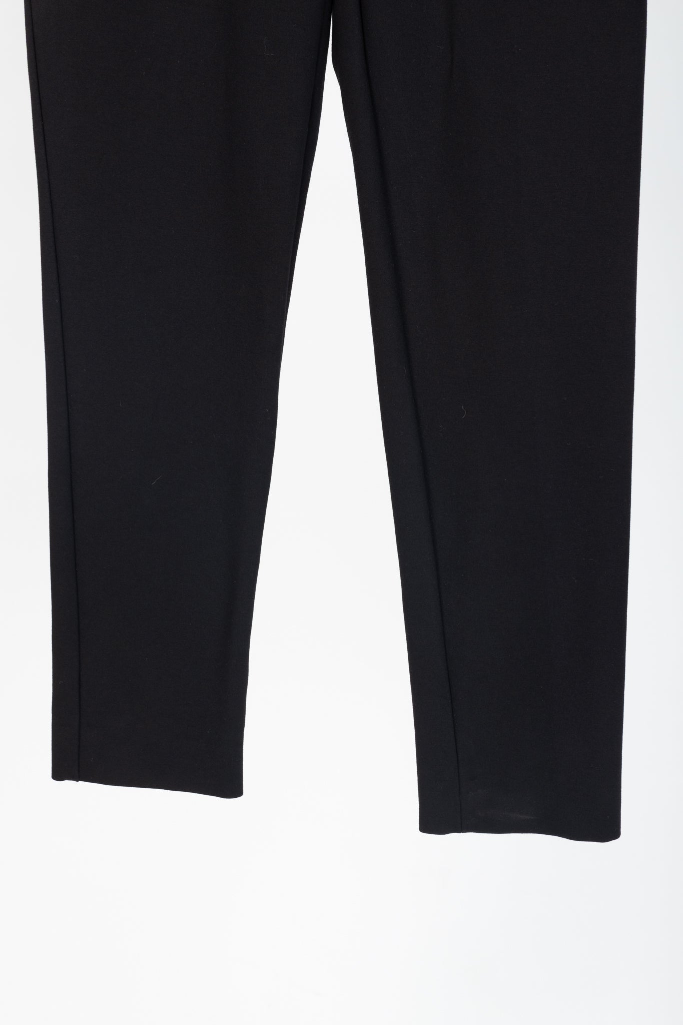 Max Mara Black Ponte Skinny-Cut Pants