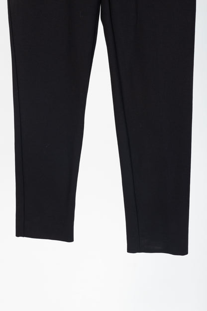 Max Mara Black Ponte Skinny-Cut Pants
