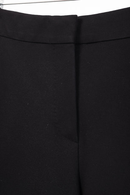 Max Mara Black Ponte Skinny-Cut Pants