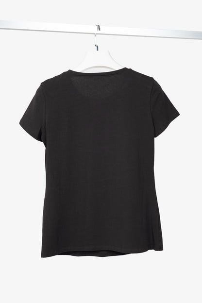 Weekend Max Mara Brown Floral-Graphic Cotton T-Shirt