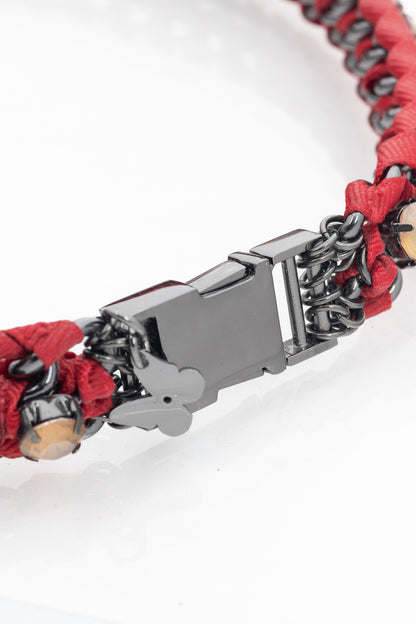 Weekend Max Mara Canasta Red Statement Necklace